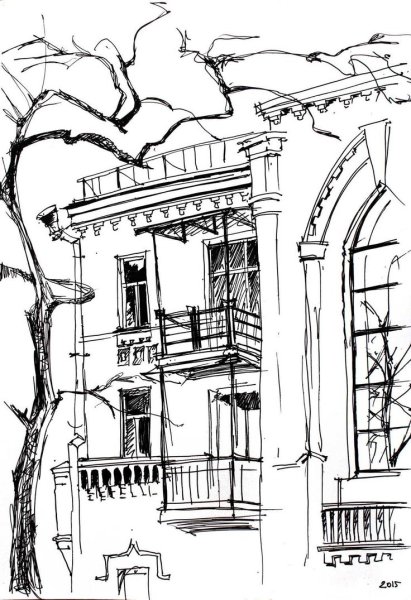 Кованые балконы эскизы