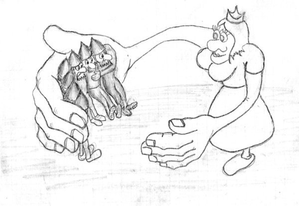 Королевич Елисей раскраска