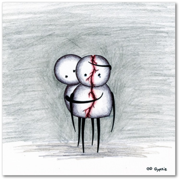 Грустные рисунки