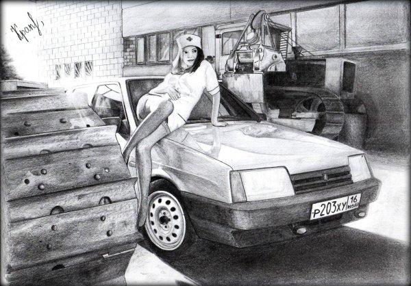 Рисунки карандашом пацанские