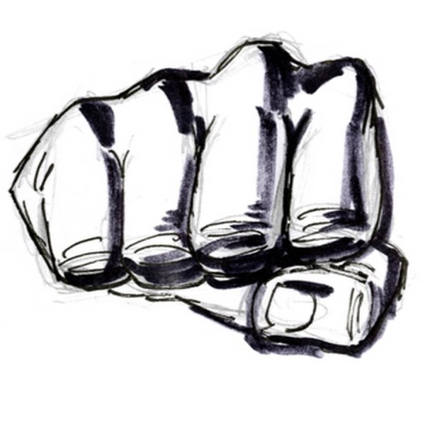 Кулак эскиз