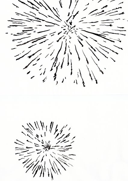 Салют карандашом