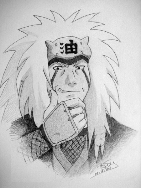 Джирайя для срисовки