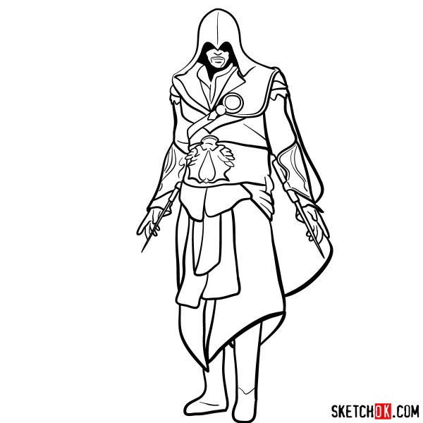 Ассасин Крид рисунки