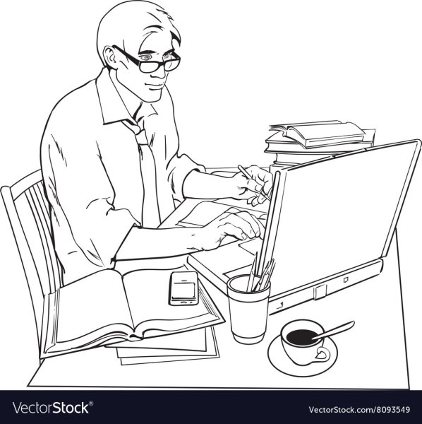 Программист рисунок