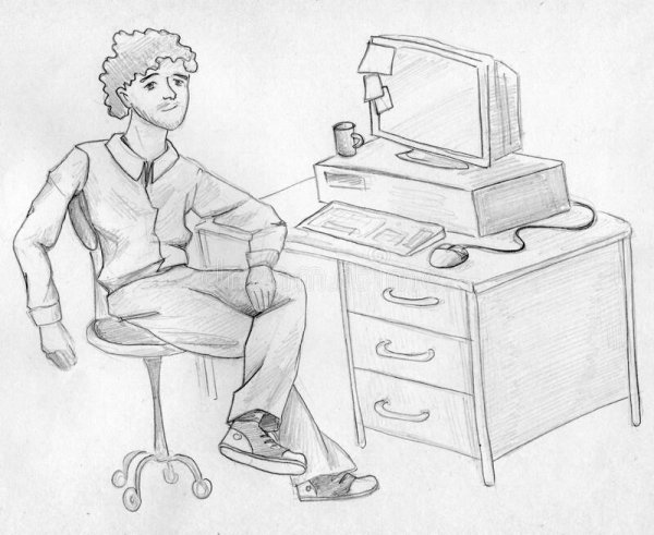 Рисование за компьютером