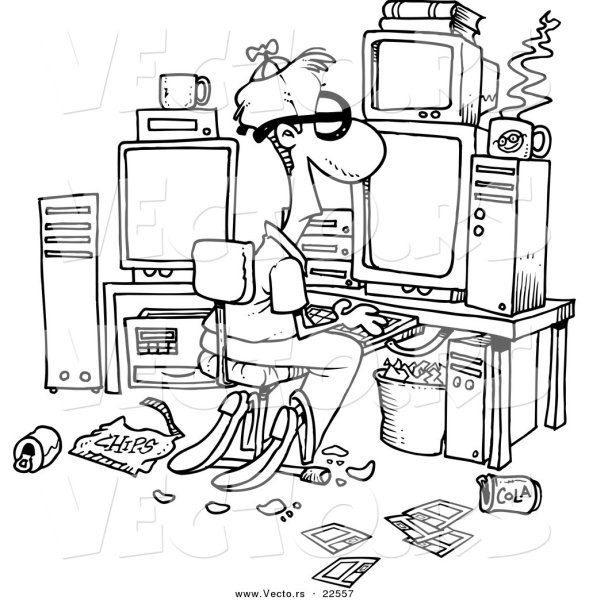 Саймон и компьютер