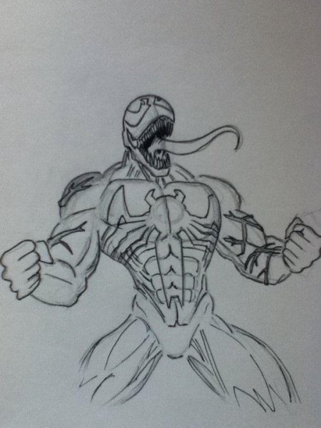 Веном Карнаж срисовки