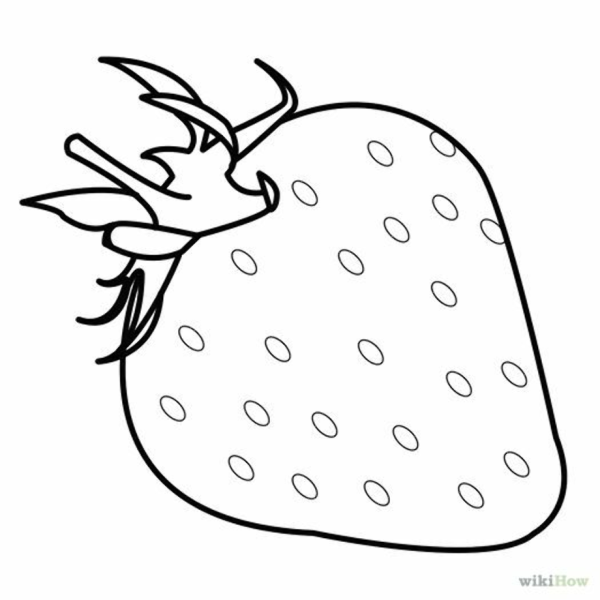 Рисование клубники