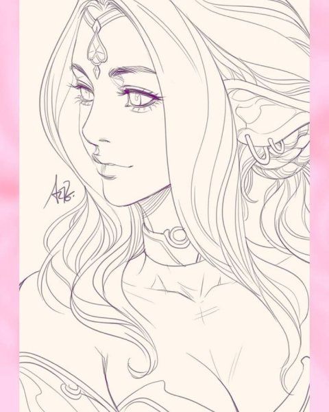 Фэнтези карандашом