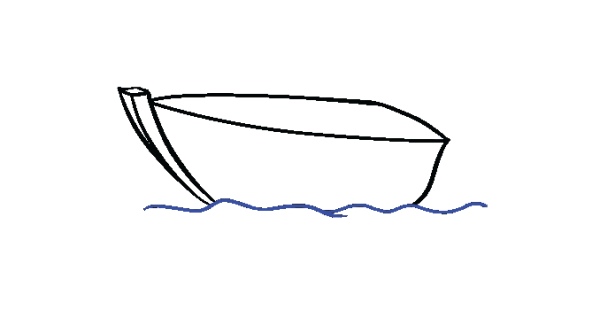 Рисование лодочки