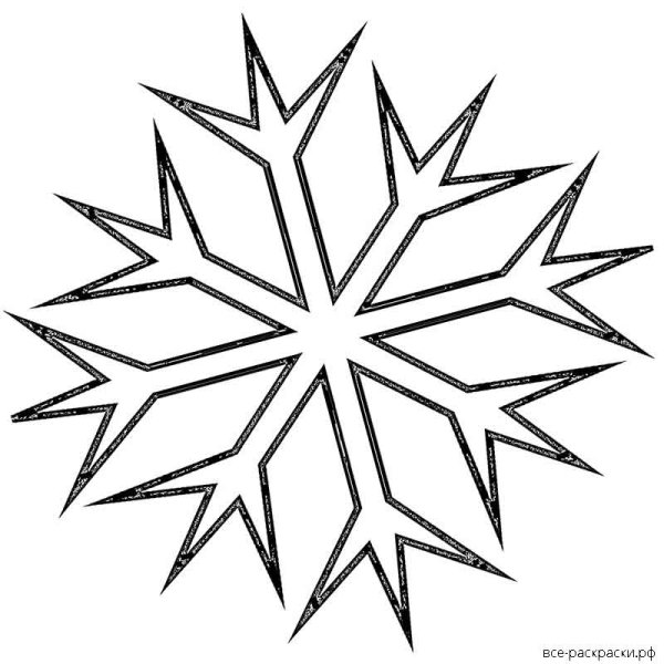 Снежинки срисовка легко