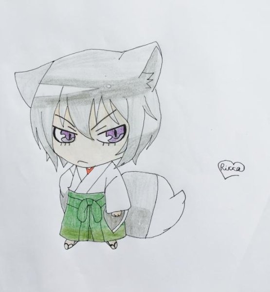 Нарисовать аниме Томоэ