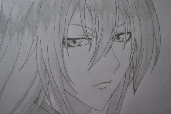 Рисунок Томоэ из аниме очень приятно Бог