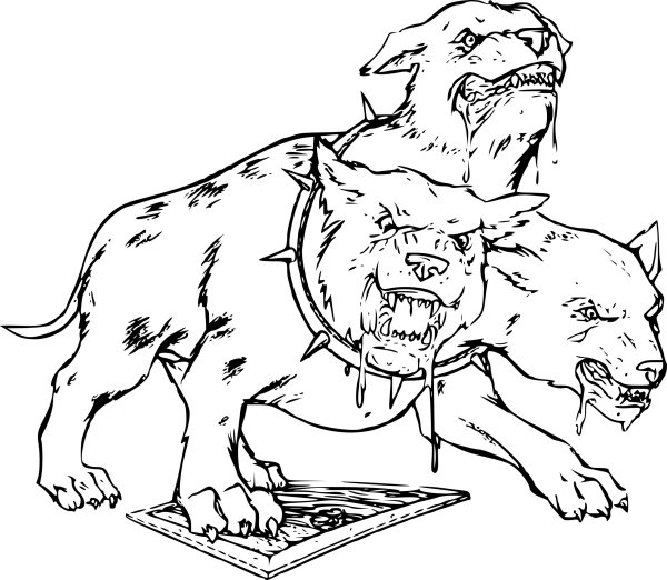 Трёхголовый пёс из Гарри Поттера