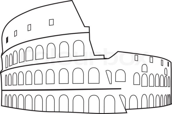 Колизей шаблон