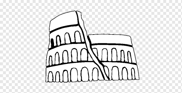 Колизей в Риме рисунок