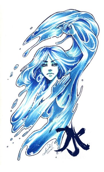 Стихии в виде людей