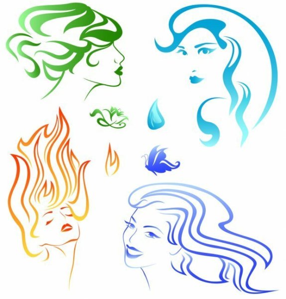 Стихии образы рисование