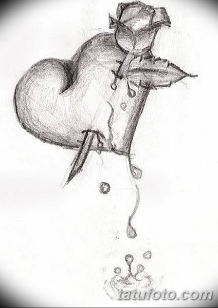 Карандашные рисунки любовь