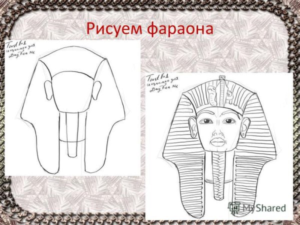 Маска фараона Тутанхамона легкий