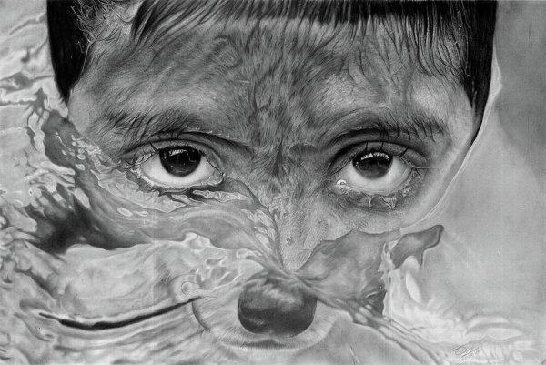 Фотореализм в живописи карандашом