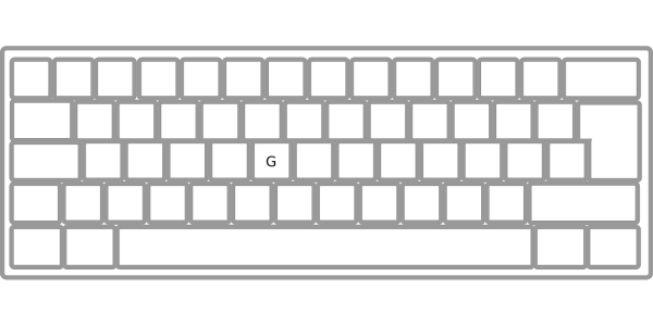 Клавиатура рисунок