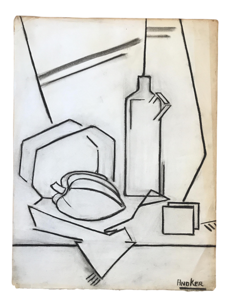 Набросок в стиле кубизма