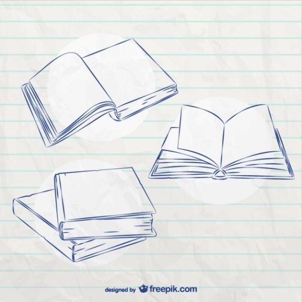 Книга карандашом