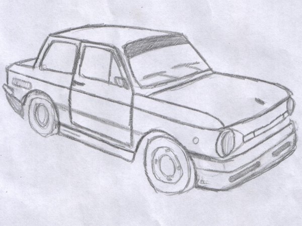 ГАЗ м20 победа раскраска