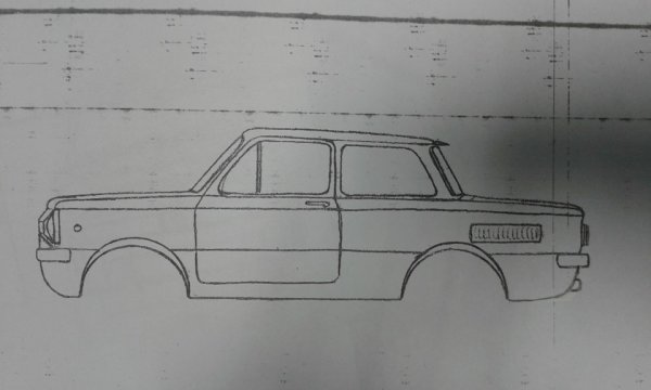 Раскраска ЗАЗ 968м