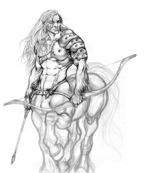 Рисунки карандашом фэнтези
