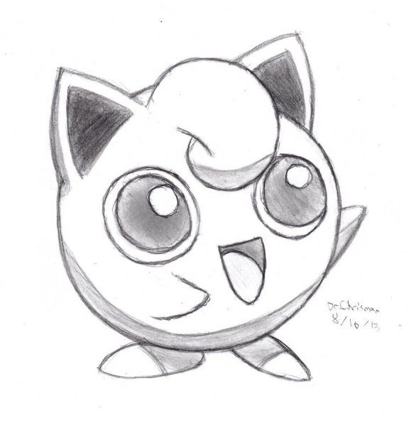 Лёгкие рисунки покемонов