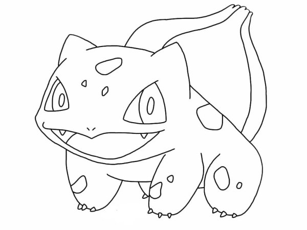 Покемоны Бульбазавр рисунок