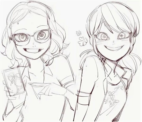 Леди баг рисунок карандашом для срисовки