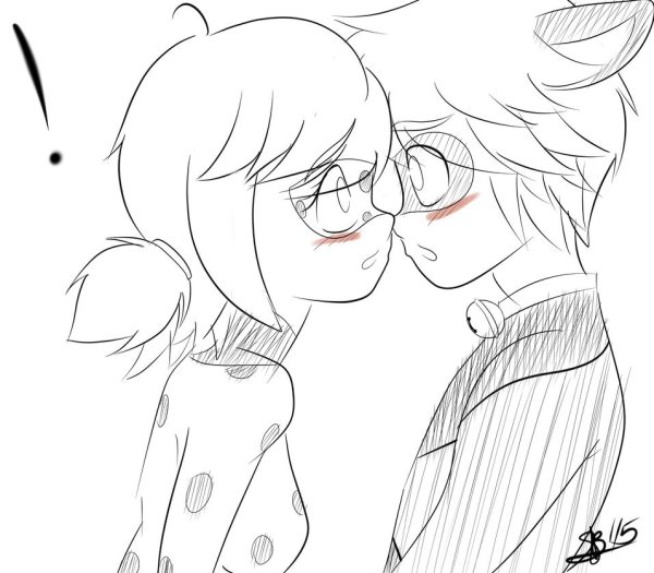 Раскраски леди баг и супер кот Маринет