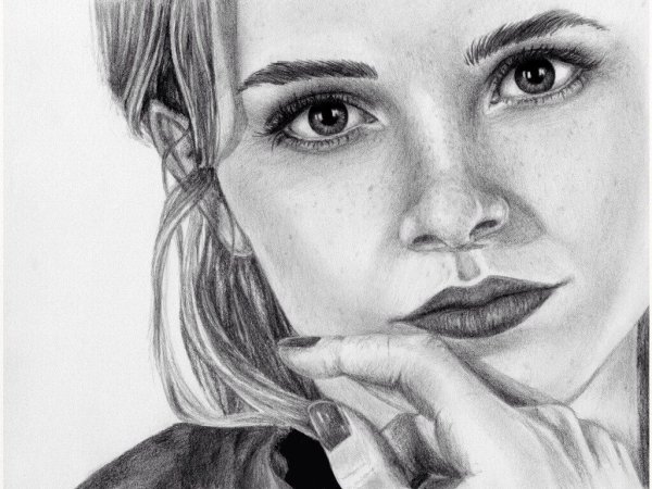 Рисунки для срисовки портреты