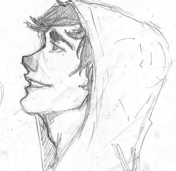 Набросок парня