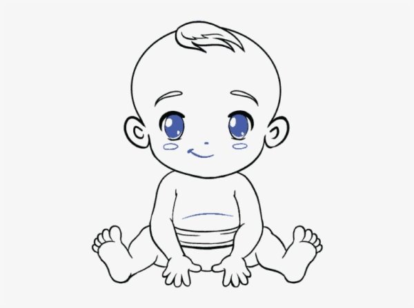 Рисунки для срисовки для малышей