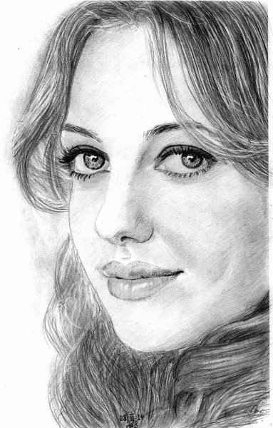 Зарисовки лица человека