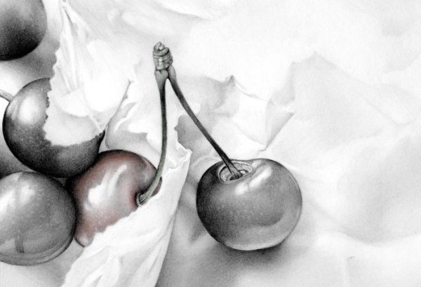 Гиперреализм простым карандашом натюрморт