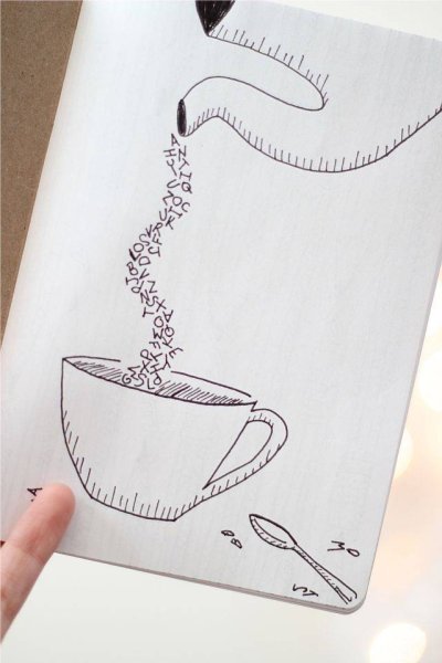 Лёгкие рисунки дня скетч бука