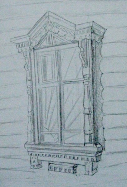 Зарисовки архитектурных элементов