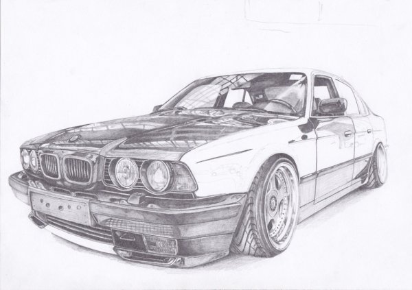 BMW е34 карандаш