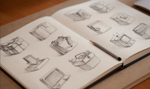 Виды рисования скетчей