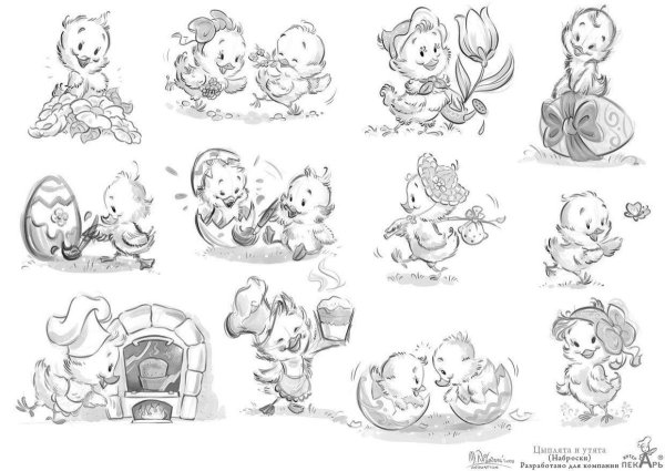 Прикольные маленькие рисунки карандашом