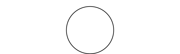 Круг нарисованный карандашом