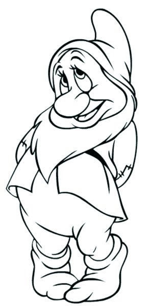 Гном из Гравити Фолз раскраска