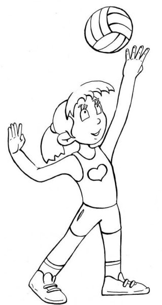 Спортсмен рисунок