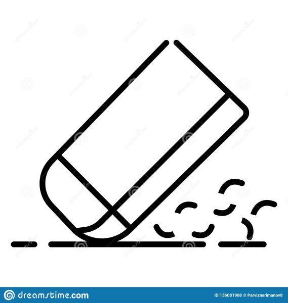 Ластик раскраска для детей